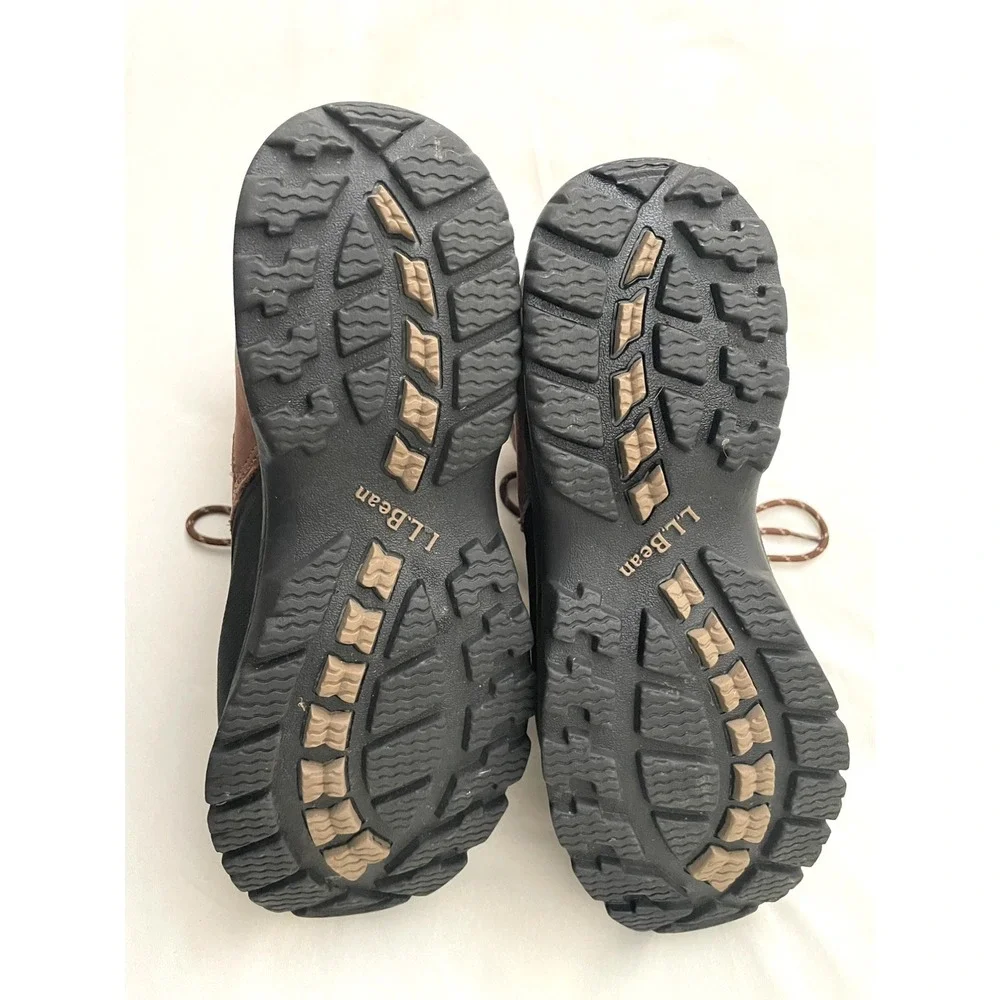 LL Bean Storm Chaser Tek 2.5 12 M Brown Hiking‎ Waterproof Wicking Primaloft EUC
